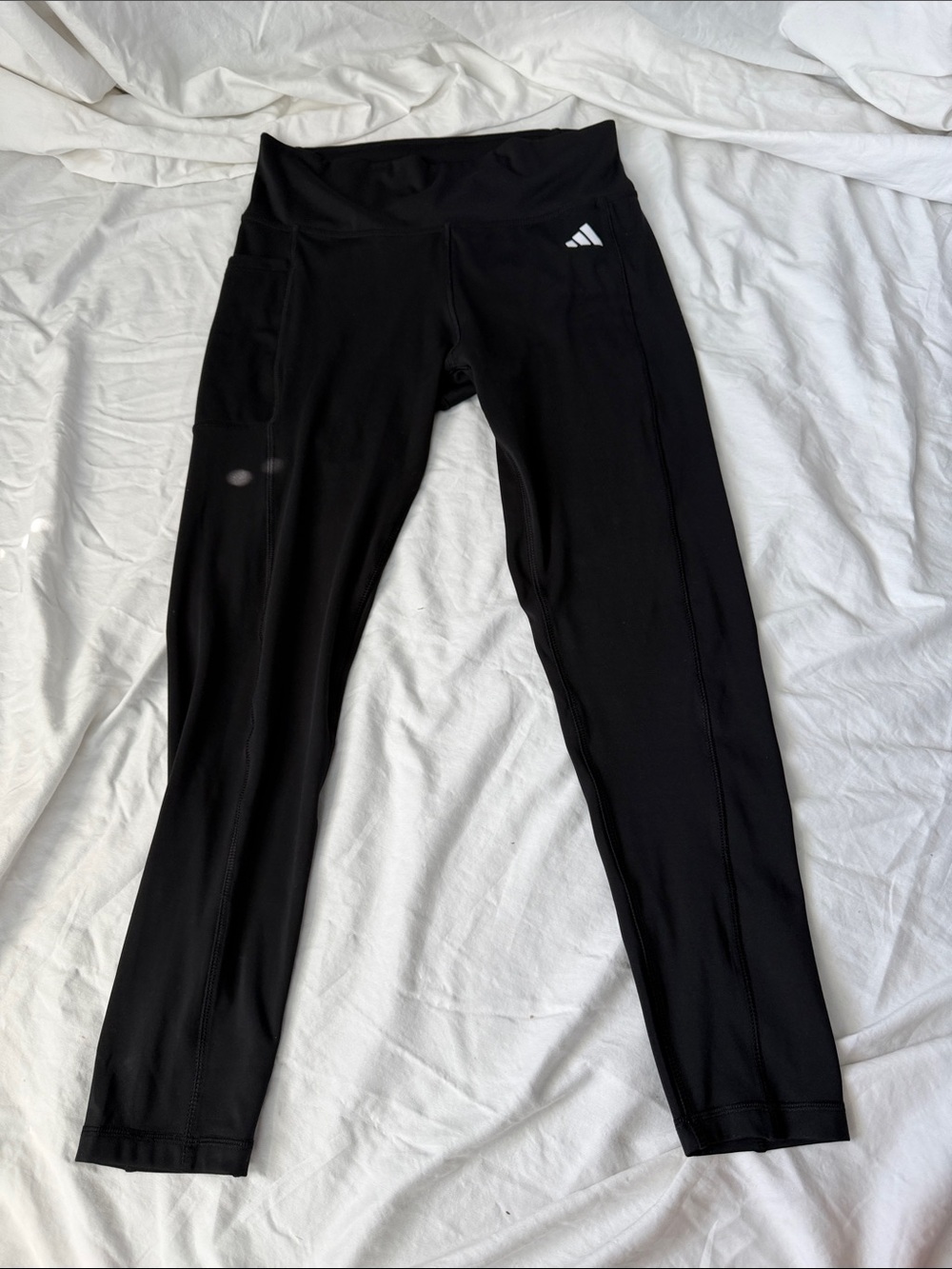 adidas Black Women’s Leggings with Side Pocket